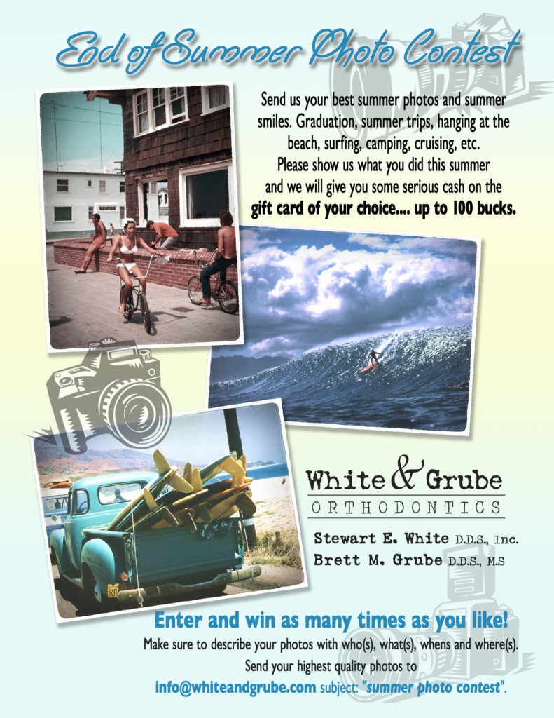 Summer photo contest flyer