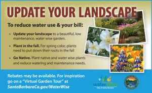 Water Resources, Update Your Landscaping Santa Barbara Campaign Ad for CASA Santa Barbara